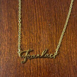 Fearless necklace